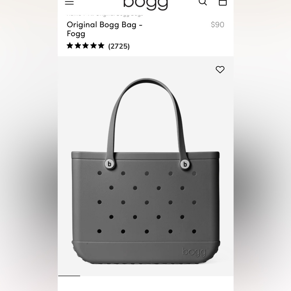 Original BOGG BAG Tote in the Color Fog